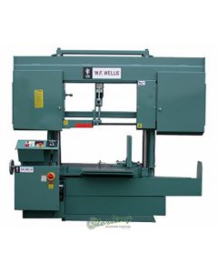 New-W.F. Wells-Brand New W.F. Wells Semi-Automatic Horizontal Twin Post Band Saw -H-2024-1-SMH20241-01