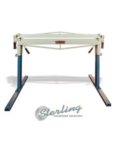 New-Baileigh-Brand New Baileigh Straight Sheet Metal Hand Brake-HBR-4820-BA9-1004658-SMHBR4820-01