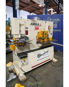 New-Geka-Brand New Geka Hydraulic (Deep Throat) Ironworker-HYDRACROP 80SD-SMHYDRACROP80SD-01