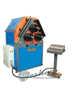 New-Baileigh-Brand New Baileigh Hydraulic Double Pinch Roll Bender-R-H120E-SMRH120E-01