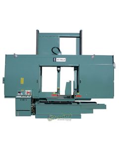 New-W.F. Wells-Brand New W.F. Wells Semi-Automatic Hydraulic Horizontal Large Capacity Twin Post Bandsaw-S-40-3-SMS403-01