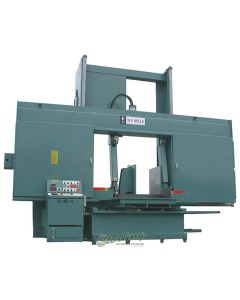 New-W.F. Wells-Brand New W.F. Wells Semi-Automatic Hydraulic Horizontal Large Capacity Twin Post Bandsaw-S-40-4-SMS404-01