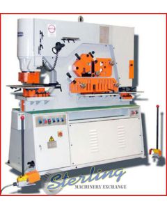 New-U.S. Industrial-Brand New U.S. Industrial Hydraulic Ironworker with Dual Operator Stations-USHI-66T-DO-XT-SMUSHI66TDOXT-01