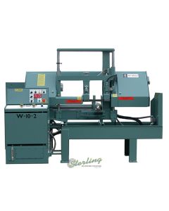 New-W.F. Wells-Brand New W.F. Wells Semi-Automatic Horizontal Twin Post Band Saw-W-10-2-SMW102-01