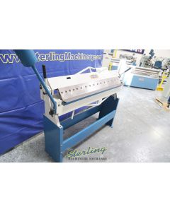 New-Baileigh-Brand New Baileigh Manually Operated Box & Pan (Finger) Brake-BB-4816E-BA9-1000475-SMBB4816E-01