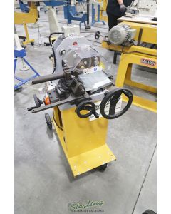 New-Baileigh-Brand New Baileigh Eccentric Cut End Mill Style Tube & Pipe Notcher-TN-800-SMTN800-01