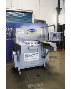 Used-Contech-Used Contech Hydraulic Flat Bed Clicker Press With Auto Shuttle Table -UP2028-A6666-01