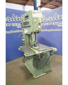 Used-Kysor-Johnson-Used Johnson Vertical Bandsaw with Power Table Feed-V-20-A6727-01