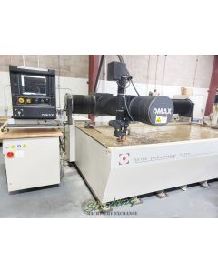 Used-OMAX-Used Omax CNC Waterjet Cutting Machine ONLY 1800 HOURS-55100-CD5228-01