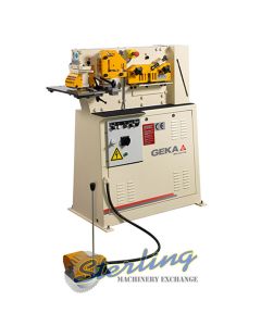 New-Geka-Brand New Geka Single Cylinder Hydraulic Ironworker-MICROCROP-SMMICROCROP-01