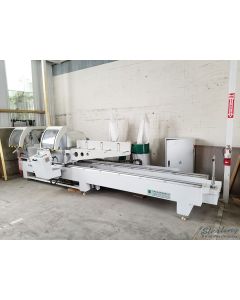 Used-Jinpu-Used Jinpu Double Miter Semi-Auto Sliding Saw-C5129-01