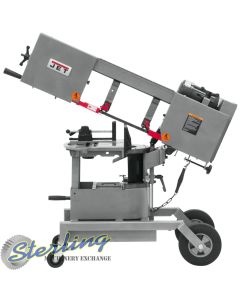 New-Jet-Brand New Jet Horizontal/Vertical Mitering Portable Bandsaw -HVBS-8-DMW-JT9-424460-SMHVBS8DMW-01