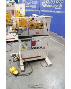 New-Geka-Brand New Geka Hydraulic Ironworker-MICROCROP 36-SMMICROCROP36-01