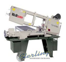 New-Wellsaw-Brand New Wellsaw Horizontal Semi-Automatic Bandsaw with Extended Capacity-1338-SA-SM1338SA-01