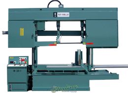 New-W.F. Wells-Brand New W.F. Wells Semi-Automatic Hydraulic Horizontal Twin Post Large Capacity Bandsaw -B-25-1-SMB251-01