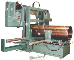 New-W.F. Wells-Brand New W.F. Wells CNC Fully Automatic with Shuttle Type Barfeed Horizontal Twin Post Band Saw-B-25-3A3 CNC-SMB253A3CNC-01