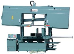 New-W.F. Wells-Brand New W.F. Wells Semi-Automatic Hydraulic Horizontal 6 Degree Cant Head Twin Post Bandsaw -B-25-3C-SMB253C-01