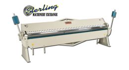 New-Baileigh-Brand New Baileigh Heavy Duty Manually Operated Box & Pan (Finger) Brake-BB-14418-BA9-1000381-SMBB14418-01