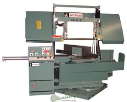 New-W.F. Wells-Brand New W.F. Wells Semi-Automatic Horizontal Heavy Duty Twin Post