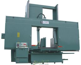 New-W.F. Wells-Brand New W.F. Wells Semi-Automatic Hydraulic Horizontal Large Capacity Twin Post Bandsaw-S-40-4-SMS404-01