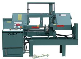 New-W.F. Wells-Brand New W.F. Wells Semi-Automatic Horizontal Twin Post Band Saw-W-10-2-SMW102-01