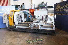 Used-Eisen-Used Eisen Heavy Duty Hollow Spindle Gap Bed Engine Lathe With Double Chuck and 10