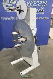 Used-P/A INDUSTRIES-Used P/A Industries Powered Coil Reel With Paper Interleaf-SRA-600-A5238-01