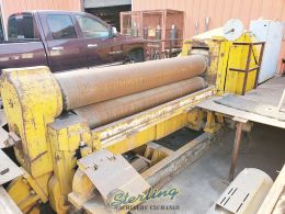 Used-Bertsch-Used Bertsch Hydraulic Double Pinch Plate Bending Roll---C5162-01