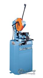 New-Scotchman-Brand New Scotchman (VARIABLE SPEED, MANUAL CLAMPING AND MANUAL HEAD DOWN FEED) Circular Cold Saws (For Cutting Steel, Stainless, Aluminum, Brass, Copper, Plastics)-CPO 350 VS-SMCPO350VS-01