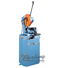 New-Scotchman-New Scotchman (SINGLE PHASE- ONE SPEED, MANUAL VISE AND MANUAL DOWN FEED) Circular Cold Saw (For Cutting Steel, Stainless, Aluminum, Brass, Copper, Plastics)-CPO 350 SS-SMCPO350SS-01