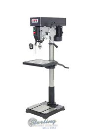 New-Jet-Brand New Jet Industrial Floor Model Drill Press -IDP-22-JT9-354301-SMIDP22-01
