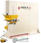Brand New Geka Puma Series Hydraulic (Deep Throat) Ironworker Single End Punch with 5 Power Settings