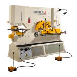 Brand New Geka Dual Cylinder Hydraulic Ironworker