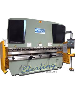 New-U.S. Industrial-Brand New U.S. Industrial Hydraulic Press Brake with Front Operated Power Back Gauge & Power Ram Adjust-USHB200-13M-SMUSHB20013HM-01