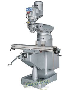 New-Sharp-Brand New Sharp LMV-49-DVS Vertical Knee Milling Machine-LMV-49-DVS-LMV-49-DVS-SMLMV49DVS-01