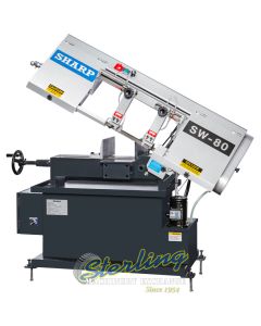 New-Sharp-Brand New Sharp SW-80 Manual Horizontal Band Saw-SW-80-SW-80-SMSW80-01
