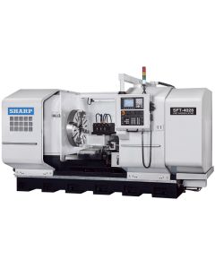 New-Sharp-Brand New Sharp STF-50 CNC Big Bore Flat Bed Lathe-STF-50-STF-50-SMSTF50-01