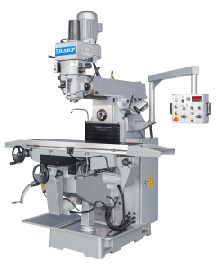 New-Sharp-Brand New Sharp VH-25-DVS Vertical/Horizontal Knee Milling Machine-VH-25-DVS-VH-25-DVS-SMVH25DVS-01
