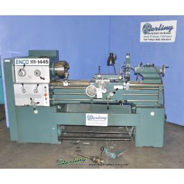 Used-ENCO-Used Enco Gap Bed Engine Lathe Machine-111-1445-A1906