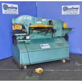 Used-PIRANHA-Used Piranha Hydraulic Multi Station Ironworker-P-90-A2388