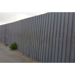 Used-Metalith-Brand New Metal Barrier Border Fencing Fencing B-Deck Roofing Sheets and Siding. Blast Mitigation and Anti-Ram Vehicle Barrier Security Fencing.-YCL-2080-A3400