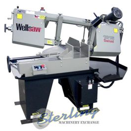 New-Wellsaw-Brand New Wellsaw Horizontal Miter Head (Swivel) Bandsaw-1316S-SM1316S