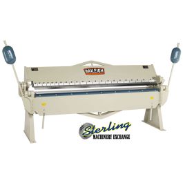 New-Baileigh-Brand New Baileigh Heavy Duty Manually Operated Box & Pan (Finger) Brake-BB-9612-BA9-1000553-SMBB9612