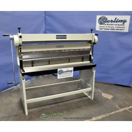 New-Birmingham-Brand New Birmingham Manual 3 in 1 Machine With Stand- Shear, Press Brake, Box and Pan Brake, Slip Roll With Stand-SBR-5216-C-SMSBR5216C