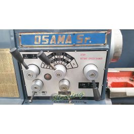 Used-Osama-(New Old Stock) Osama Sr. Geared Head Gap Bed Lathe-MO-1740G-A4543-U