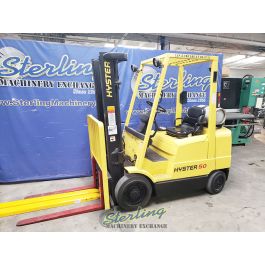 Used-Hyster-Used Hyster Propane Forklift 
