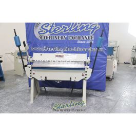 Used-Baileigh- Used (Demo Machinery) Baileigh Manually Operated Box & Pan (Finger) Brake-BB-4814-A5563