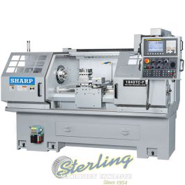 New-Sharp-Brand New Sharp 1840TC-F CNC Flat Bed Lathe-1840TC-F-1840TC-F-SM1840TCF