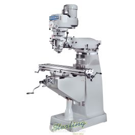 New-Sharp-Brand New Sharp LMV-42 Vertical Knee Milling Machine-LMV-42-LMV-42-SMLMV42