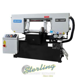 New-Sharp-Brand New Sharp SW-130HT Semi-Automatic Miter Horizontal Band Saw-SW-130HT-SW-130HT-SMSW130HT